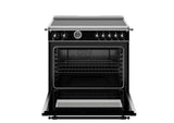 Heritage 36" Range Induction Self Clean Nero Black