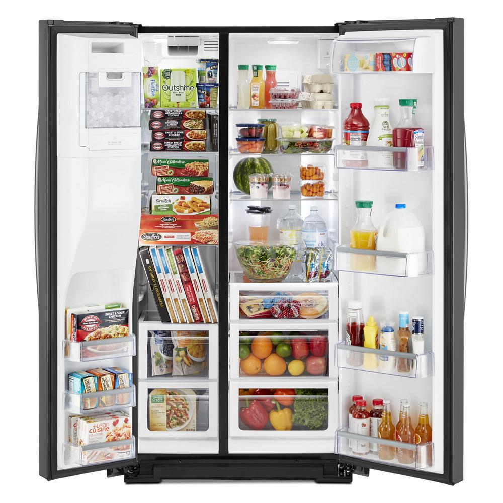 36-inch Wide Side-by-Side Counter Depth Refrigerator - 23 cu. ft.