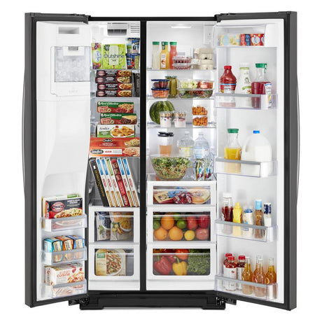 36-inch Wide Side-by-Side Counter Depth Refrigerator - 23 cu. ft.