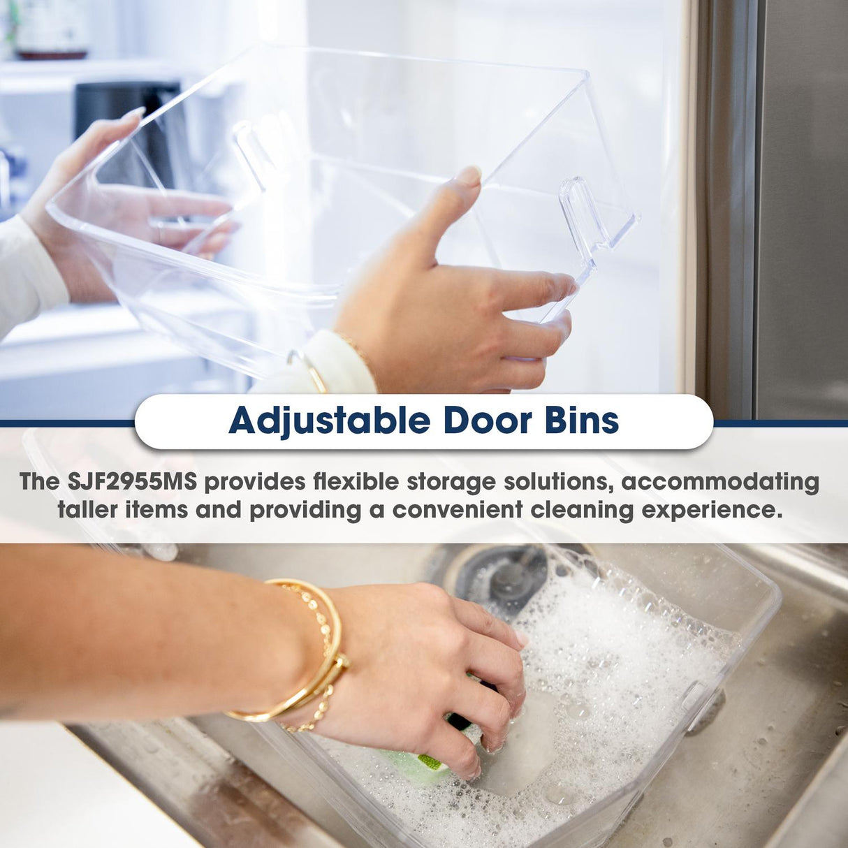 28.9 cu.ft. Standard Depth 36 in. French 3-Door Refrigerator with Water Dispenser in Stainless Steel
