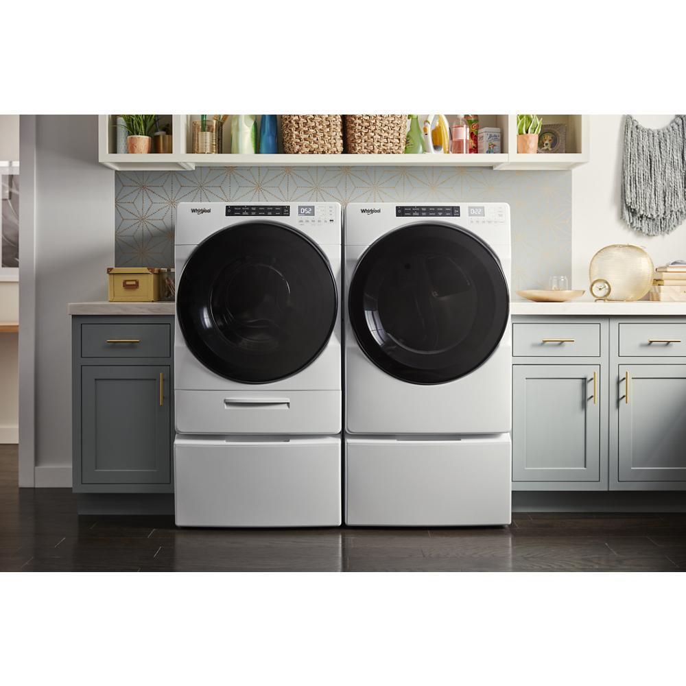 15.5" Pedestal for Front Load Washer and Dryer with Storage