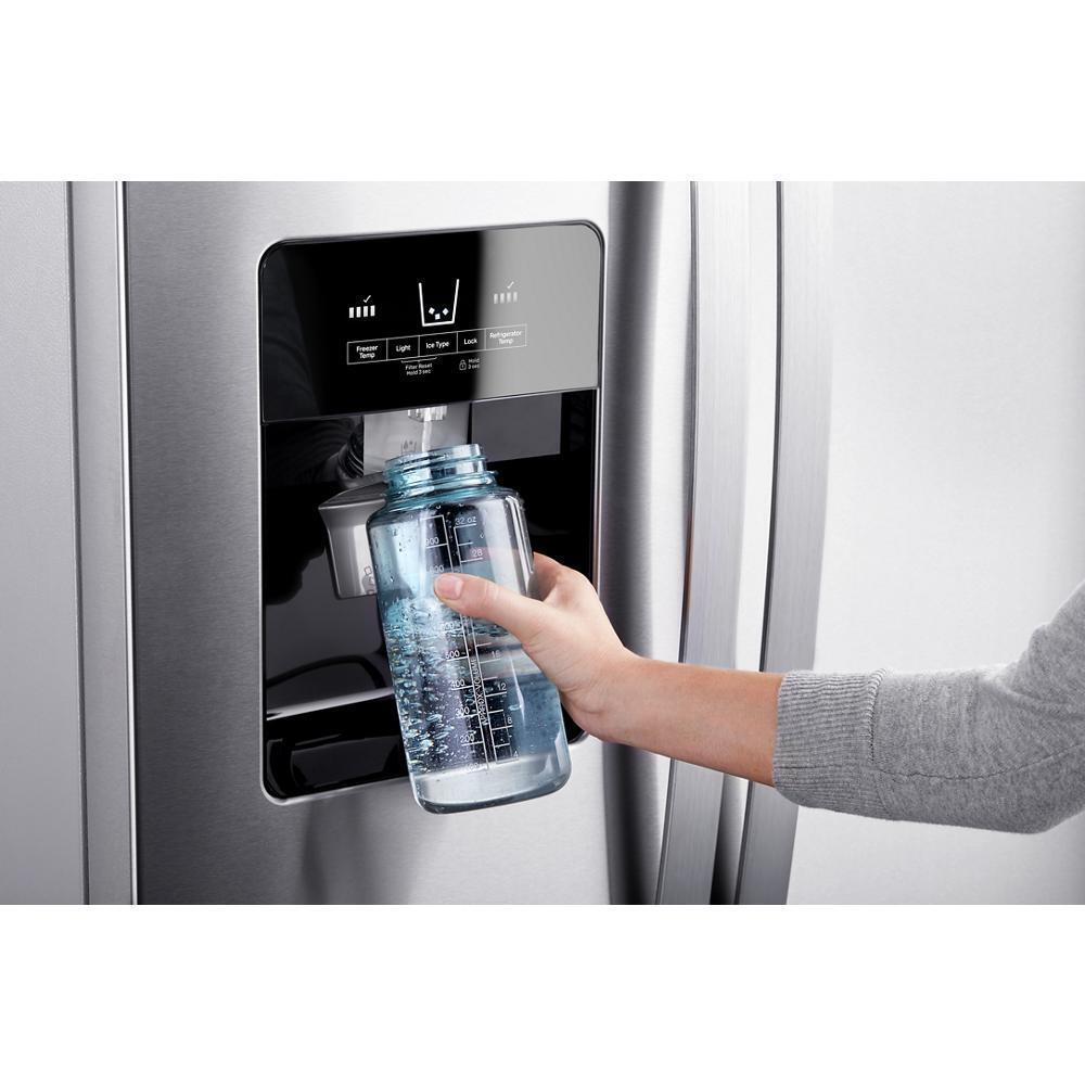 33-inch Wide Side-by-Side Refrigerator - 21 cu. ft.