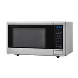 1.1 cu. ft. 1000W Sharp Stainless Steel Carousel Countertop Microwave Oven