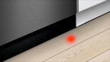 800 Series Dishwasher 24" Black stainless steel
