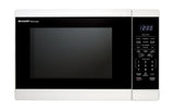 Sharp 1.4 cu. ft. 1100W White Countertop Microwave Oven
