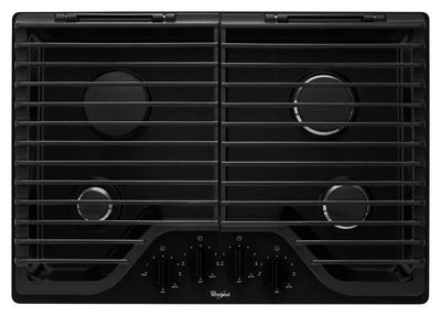 30 inch Gas Cooktop with EZ-2-Lift Hinged Cast-Iron Grates
