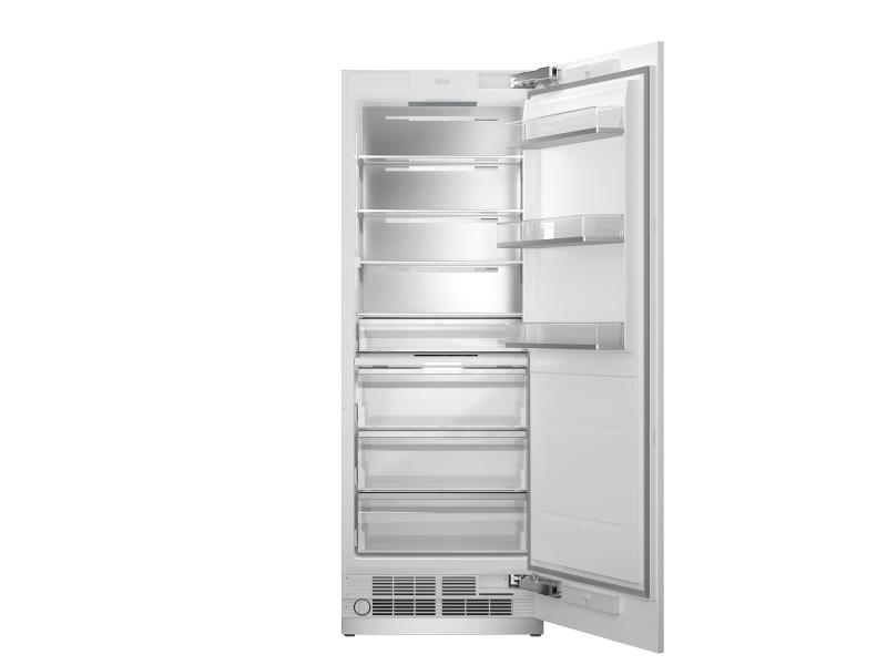 30" Built-in Refrigerator Column with internal water dispenser, panel ready reversible door Panel Ready