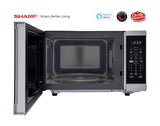 Sharp 1.4 cu. ft. 1100W Smart Stainless Steel Microwave Oven with Inverter Technology