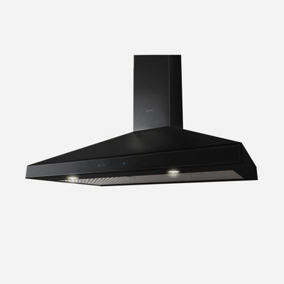 VARNA BLACK Wall Mount Range Hood 36