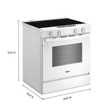 30-inch Electric Range with No Preheat and Slow Cook Modes