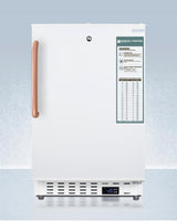 20" Wide Built-in Vaccine All-freezer, ADA Compliant