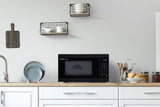Sharp 1.1 cu. ft. 1000W Black Countertop Microwave Oven
