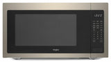 2.2 cu. ft. Countertop Microwave with 1,200-Watt Cooking Power - Fingerprint Resistant Sunset Bronze