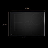 30" Lustre Smart Induction Cooktop with Temperature-Controlled Cooking