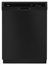 Heavy-Duty Dishwasher with 1-Hour Wash Cycle - Black