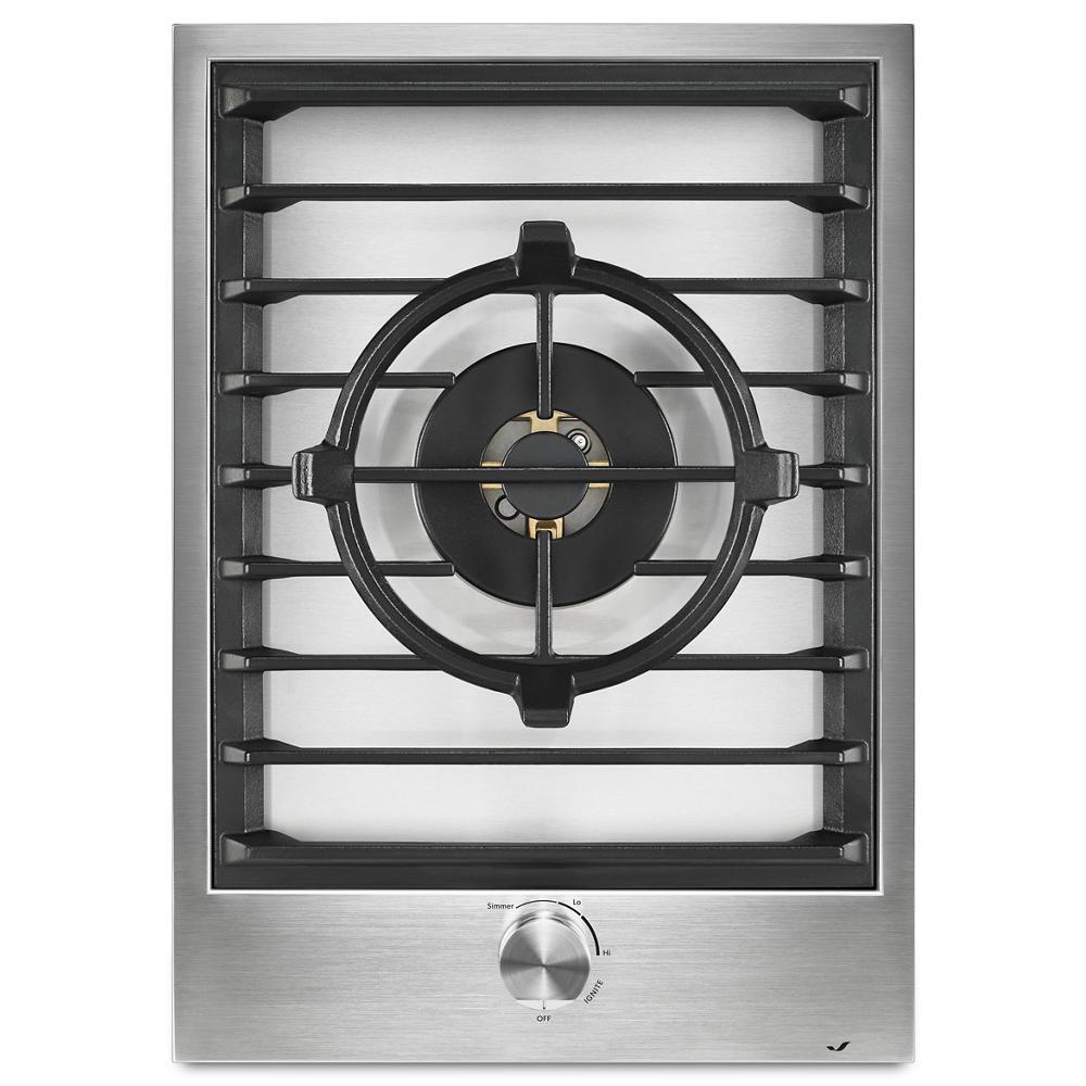 Custom 15" Single-Burner Gas Cooktop with Wok Ring