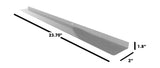 24 in. Stainless Steel Flush Mount Deflector for SMD2470ASY
