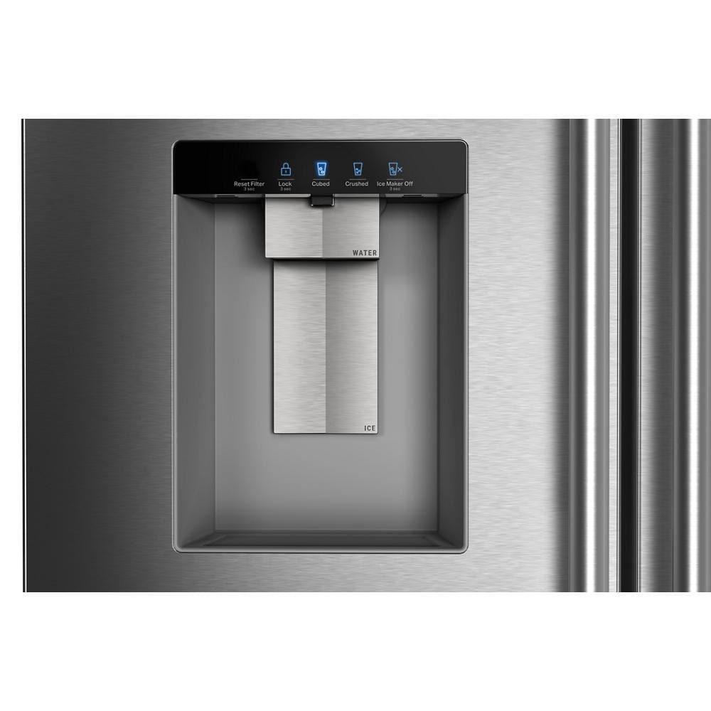 Maytag® 30 Cu. Ft. XL Capacity French Door Bottom Mount Refrigerator with In-Door-Ice® Dispensing System