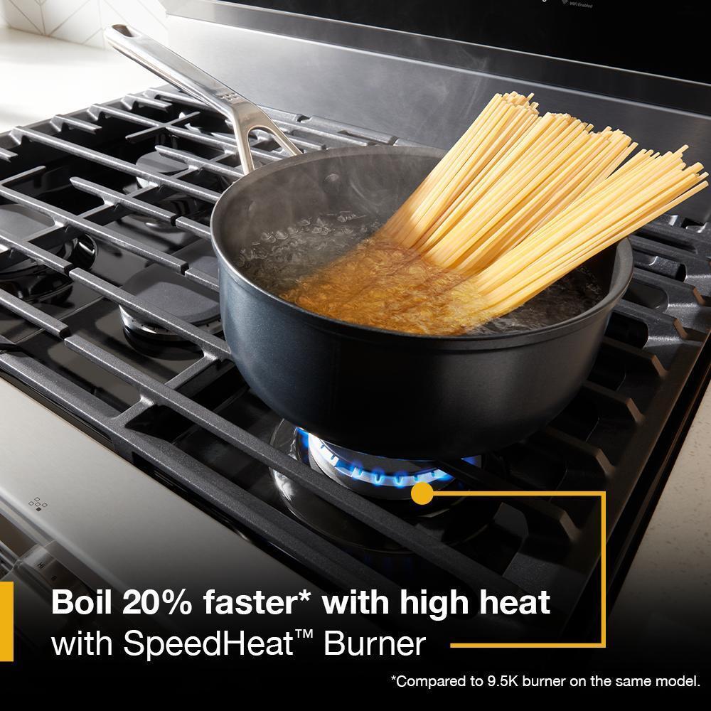 30-inch Gas Range with Air Cooking Technology and EZ-2-Lift™ Hinged Grates