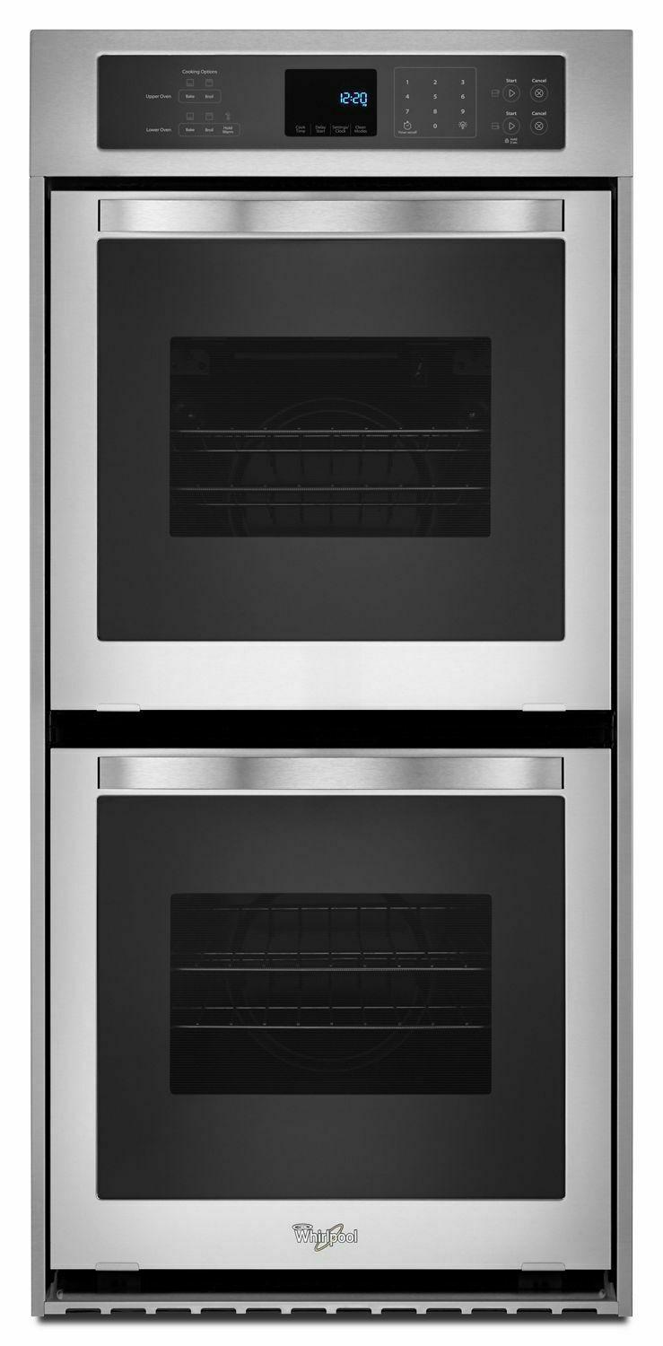6.2 Cu. Ft. Double Wall Oven with High-Heat Self-Cleaning System - Stainless Steel