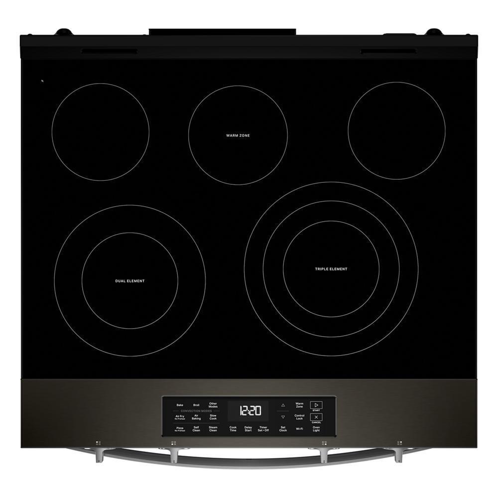 30-inch Electric Smart Range with Air Cooking Technology