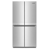 19.4 cu. ft. 36-inch wide Counter-Depth 4-Door Refrigerator with PrintShield™ Finish