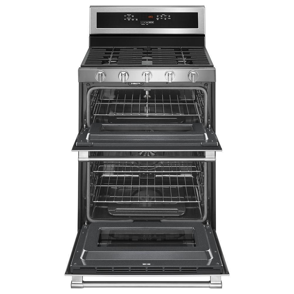 30-Inch Wide Double Oven Gas Range With True Convection - 6.0 Cu. Ft.