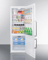 28" Wide Bottom Freezer Refrigerator