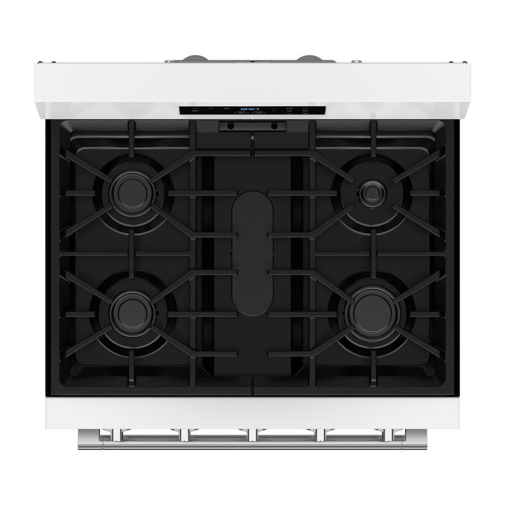 30-Inch Wide Gas Range With Steam Clean - 5.0 cu. ft.