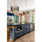 Panel-Ready 24" Built-In Undercounter Beverage Center, Right Swing