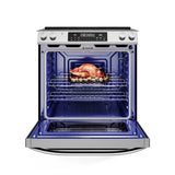 Midea 6.3 cu. ft. 5-Element Smart Slide-In Electric Range with Air Fry Convection