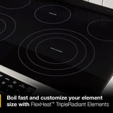 30-inch Smart Slide In Gas Range with Air Cooking Technology, No Preheat Air Fry, Steam/Self Clean and High Speed Preheat