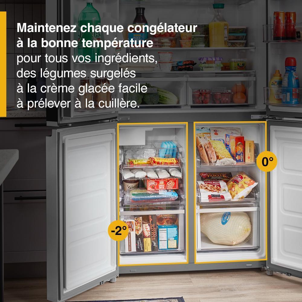 WHIRLPOOL WRQA59CNKZ 36-inch Wide Counter Depth 4 Door