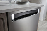 39 DBA Dishwasher with Fan-Enabled ProDry System and PrintShield Finish, Pocket Handle Stainless Steel with PrintShield™ Finish