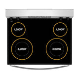 30-inch Electric Range with No Preheat Mode