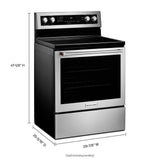 30-Inch 5 Element Electric Convection Range with PrintShield™ Finish