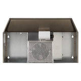Broan-NuTone 30-Inch Convertible Under-Cabinet Range Hood, 230 Max Blower CFM, Black Stainless Steel