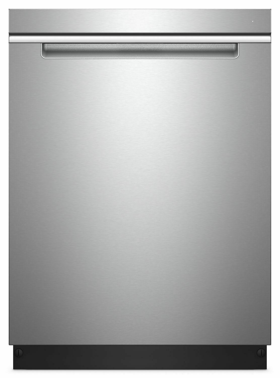 Stainless Steel Tub Pocket Handle Dishwasher with TotalCoverage Spray Arm - Fingerprint Resistant Stainless Steel