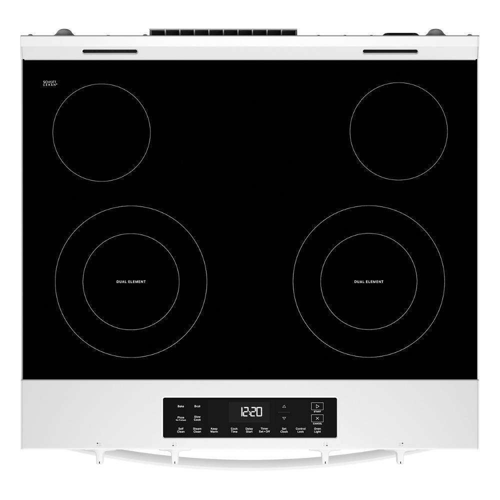 30-inch Electric Range with No Preheat and Slow Cook Modes