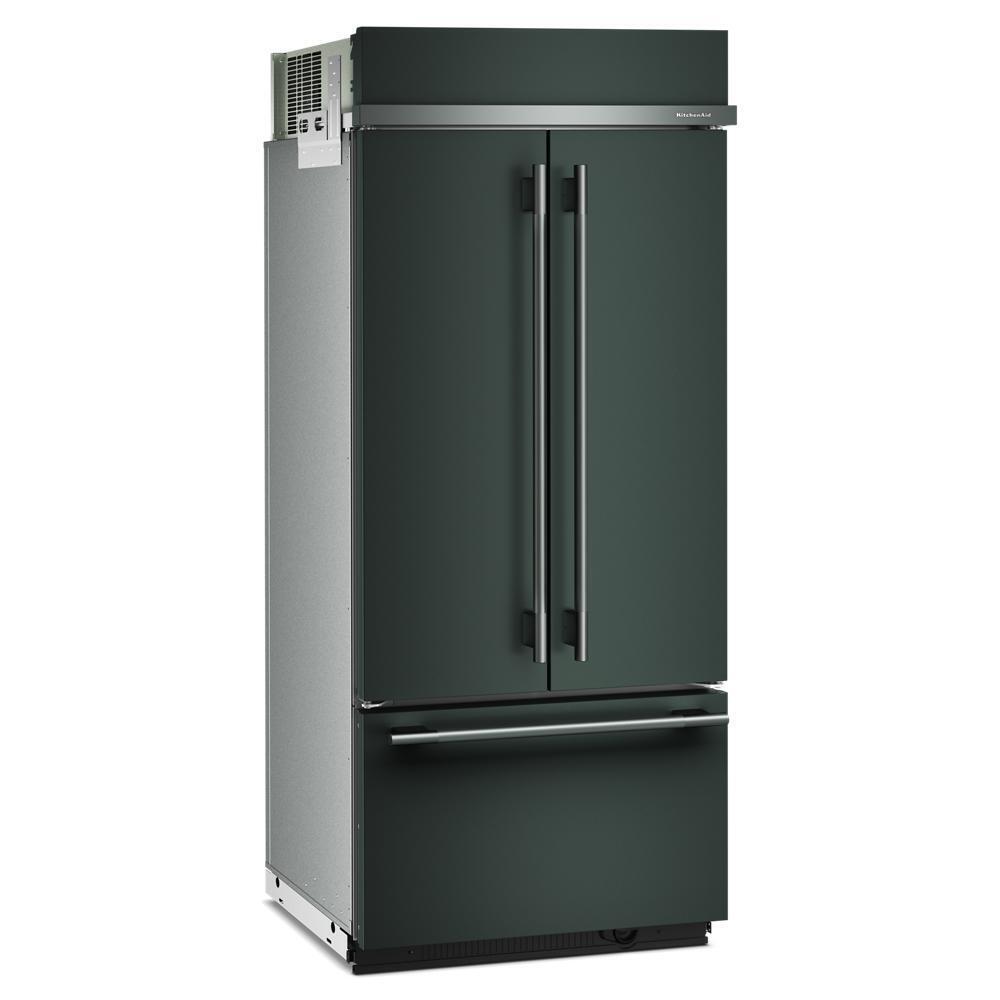 20.8 Cu. Ft. 36" Built-In French Door Bottom Mount Refrigerator with Platinum Interior
