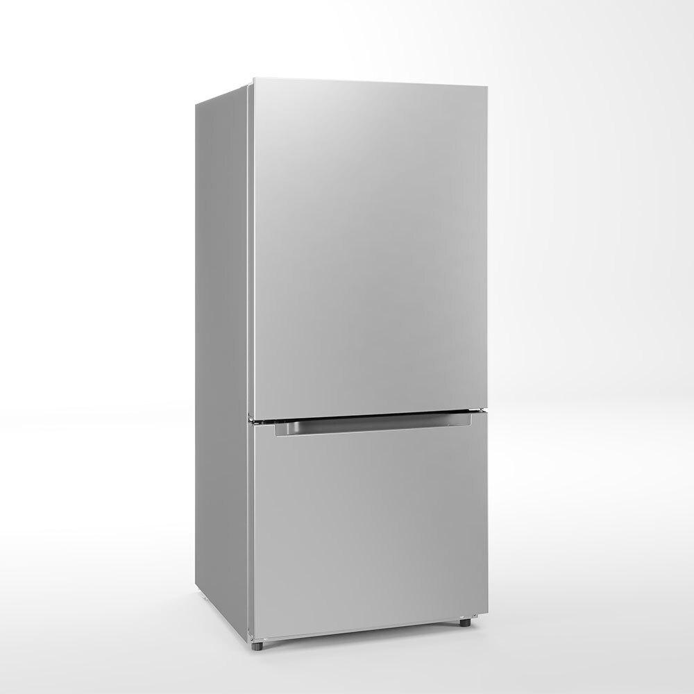 Midea 18.7 cu. ft. Bottom-Freezer Refrigerator with Humidity-Controlled Crisper Bin