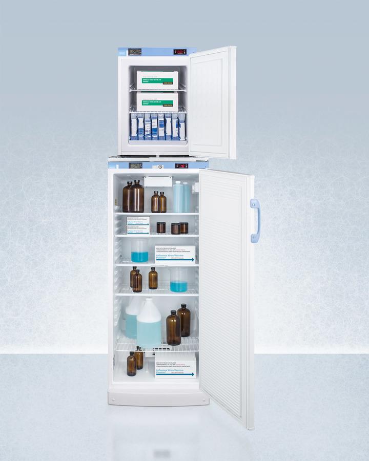 24" Wide All-refrigerator/all-freezer Combination