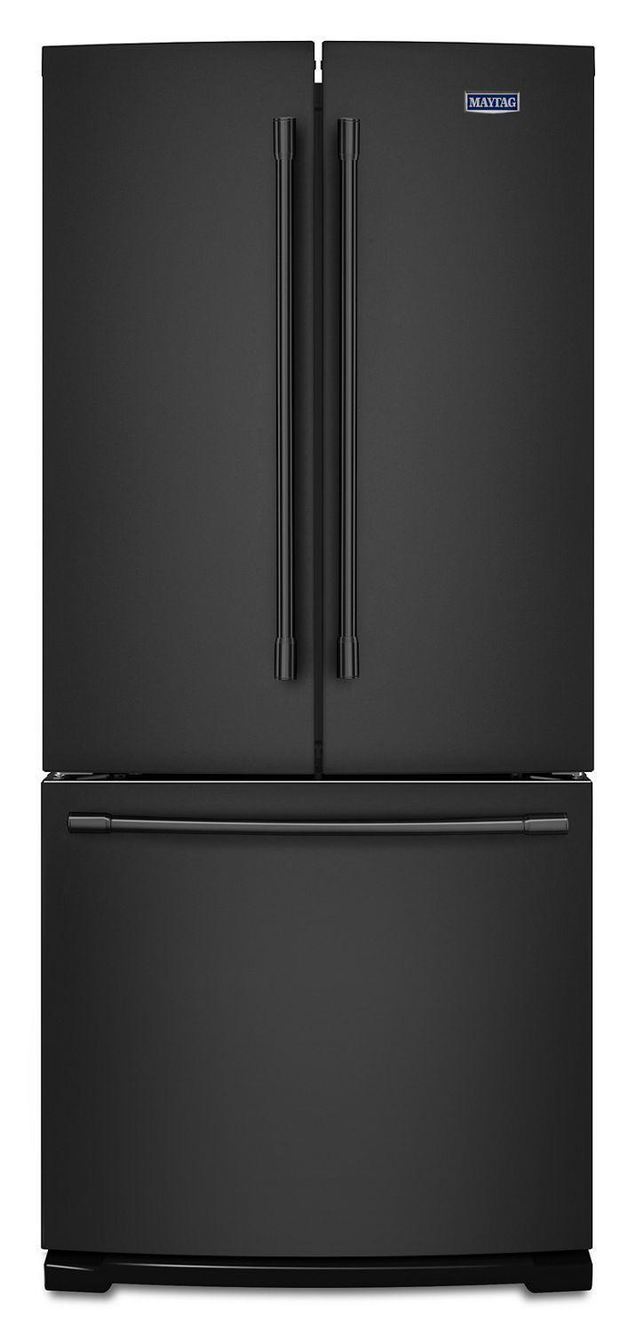 30-Inch Wide French Door Refrigerator - 20 Cu. Ft. Black