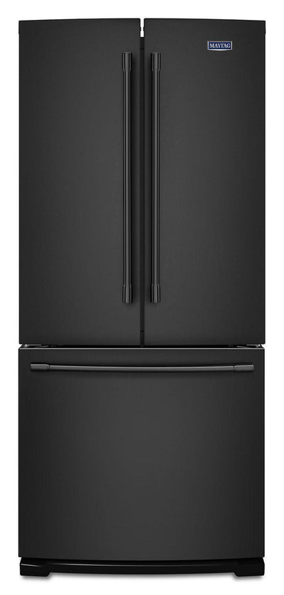 30-Inch Wide French Door Refrigerator - 20 Cu. Ft. Black