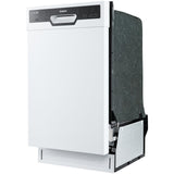 Element Electronics 18" Front Control Built-in Dishwasher - White (ENB6632PEBW)