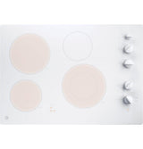 GE® 30" Built-In Knob Control Electric Cooktop