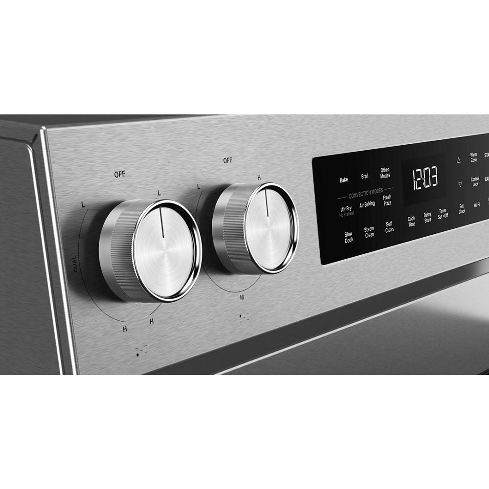 5.3 Cu. Ft. Smart Freestanding Electric Range with Convection Cooking Modes