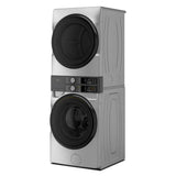 4.5 cu. ft. Smart ENERGY STAR® Front Load Washer & 7.4 cu. ft. Electric Dryer Laundry Tower with FreshFlowTM Vent System & UV Clean Technology