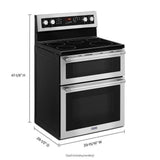 30-Inch Wide Double Oven Electric Range With True Convection - 6.7 Cu. Ft.