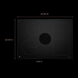 30" NextGen JennAir Induction Downdraft Cooktop